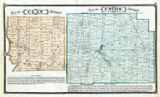 Clay Township, Union Township, St. Joseph County 1875